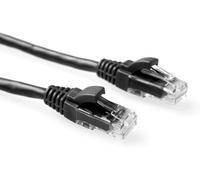 Advanced Cable Technology CAT6 UTP patchcable Black ACTCAT6 UTP patchcable Black Act - Cable de Red