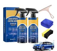 Advanced Car Quick Acting Agent Spray Sopami Quick Effect Coating Agent, Sopami Spray Auto Nano Cerámica Sp-ray Multifuncional (2 unidades)