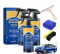 Advanced Car Quick Acting Agent Spray Sopami Quick Effect Coating Agent, Sopami Spray Auto Nano Cerámica Sp-ray Multifuncional (3 unidades)