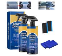Advanced Car Quick-Acting Coating Agent Spray, Quick Effect Coating Agent for Car, 3 in 1 High Protection Quick Car Coating Spray, Persistent Type Fast Coating Protection Lasting as New (2)