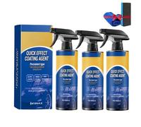 Advanced Car Quick-Acting Coating Agent Spray, Quick Effect Coating Agent, Restore Car Shine and Long-Lasting Protection (3Pcs)