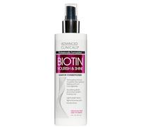 Advanced Clinicals Biotina Hair Spray Thicken & Shine Leave In Treatment, Biotin Detangling Formula Nourishes Fine, Damaged, Or Frizz Prone Hair & Supports Scalp Health for Strong Thick Hair, 8 oz