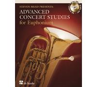 Advanced Concert Studies: Steven Mead - Euphonium (TC). Partituras, CD para Tuba