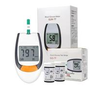 Advanced Glucose Monitoring System, Ultra Trak Pro Meter No Coding Needed for Simple Testing And Hygienic Strip Ejection, Perfect for Daily Blood