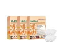 Advanced Natural 10-in-1 Nano-Needle Body Slimming Patches | Infused with Moringa & Berberine, Firming Comfort Portable Daily-Use Wellness Patches Suitable for All Adult Skin Types