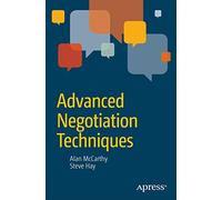 Advanced Negotiation Techniques