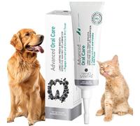 Advanced Oral Care Dentífrico para perros y gatos de 35 ml con nanopartículas de plata que reduce la placa y mejora las encías
