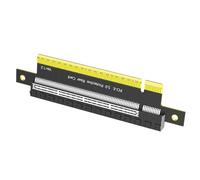 Advanced PCIE 5.0 X16 Rising Card PCIExpress - Adaptador PCIExpress para jugadores y editores, mejor función de refrigeración, mejora de disipación de calor