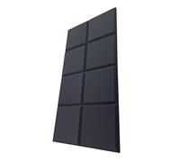 Advanced Sims Golf Simulator Paneles de protección contra impactos de espuma de pared y techo (gris oscuro, 500 mm x 500 mm, 8 azulejos por caja)
