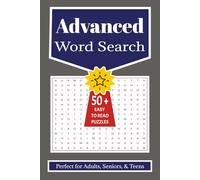 Advanced Word Search Puzzle Book: Word Searches with Easy to Read Print about Complex, Difficult words, and More | 6x9 inches, 110 pages | 50+ Puzzles ... Holidays, Birthdays, and Leisure Time