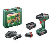 Bosch Taladro atornillador a batería AdvancedDrill 18V - 2 velocidades - 2 baterías 2,5Ah - Maletín