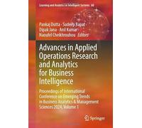 Avances en investigación operativa aplicada y analítica para inteligencia empresarial
