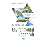 Advances in Environmental Research. Volume 111