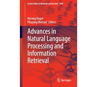 Advances in Natural Language Processing and Information Retrieval: 1904 (Lecture Notes in Networks and Systems, 1904)