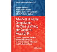 Advances in Neural Computation, Machine Learning, and Cognitive Research IX: Selected Papers from the XXVII International Conference on ... (Studies in Computational Intelligence, 1241)