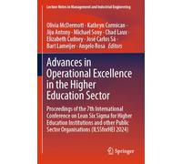 Advances in Operational Excellence in the Higher Education Sector (Lecture Notes in Management and Industrial Engineering)
