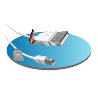 ADVANconnect Cable de impresora USB, tipo A a B, cable de alta velocidad de 1,00 m, cable de conexión de escáner e impresora, cable de conexión, USB 2.0, transferencia de datos de 480 MB/s, blanco