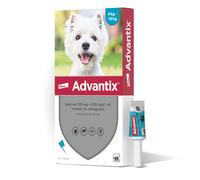 Advantix - para perros de 4 a 10 kg (4 pipetas de 1 ml)