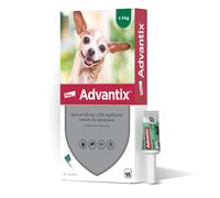 Advantix - para perros de hasta 4 kg (4 pipetas de 0,4 ml)