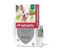 Advantix: para perros de hasta 4 kg (pipeta de 0,4 ml)