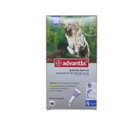 Advantix Pipetas Antiparásitos para Perros Mayores de 25 Kg - Garrapatas, Pulgas, Mosquitos, Flebotomos
