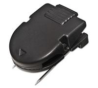 Advantus 75345 - Clip de pared para paneles de tela, tamaño estándar, capacidad de 40 hojas, caja de 50 unidades, color negro