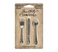 Advantus Idea-Ology - Metal Adornments 2.5-Inch - Antiguo níquel Cubiertos