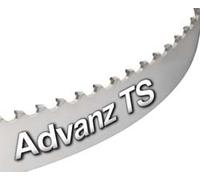 Advanz TS - Sierra de cinta de punta de carburo, paso 2-3, rastrillo TC-P-T, 1-1/4 pulgadas de ancho, 0.04 pulgadas de grosor, 14 pies 6 pulgadas de longitud de banda soldada