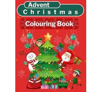 Advent Christmas Colouring book for kids and adult :: 24 Days Countdown colouring :: Holiday Fun :: Festive Fun :: Everyday Activity