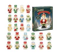 Advent Nutcracker - Figura acrílica plana 2D - Decoración navideña | Holiday New Year Pendant Advent for Car Dorm Window Fireplace Bedroom Living Room