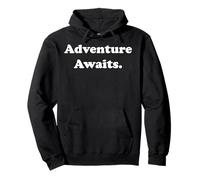 Adventure Awaits Exploration Journey Freedom Sudadera con Capucha
