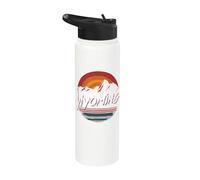 Adventure Awaits in Wyoming Stainless Steel Insulated Water Bottle