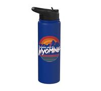 Adventure Awaits in Wyoming Stainless Steel Insulated Water Bottle