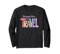 Adventure Awaits Retirement Travel Retired Traveler Journey Manga Larga