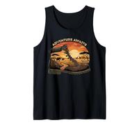 Adventure Awaits Safari Boot Senderismo Travel Explorer Camiseta sin Mangas