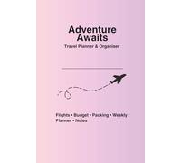 Adventure Awaits, Travel Planner & Organiser