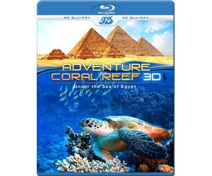 Adventure Coral Reef 3D - Under the Sea of Egypt (Blu-ray 3D & 2D Version) REGION FREE [Reino Unido] [Blu-ray]