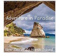 Adventure in Paradise - New Zealand's North Island (Wall Calendar 2026 12" x 24" / 30 x 60 cm (abierto)) CALVENDO 12 Month Wall Calendar