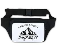 Adventure is Calling Wilderness Riñonera blanca, White, Talla única