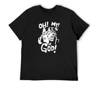 Adventure Joseph Joestar Oh My God T-Shirt Black Mens tee Unisex Shirt XXL