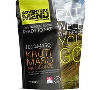 Adventure Menu Outdoor Essen 100% carne, pavo con cebollas.