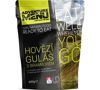 Adventure Menu Outdoor Essen - gulasch de vacuno con patatas cocidas