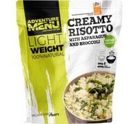 Adventure Menu Risotto cremoso con espárragos y brócoli Big Pack - 186g (648 kcal)