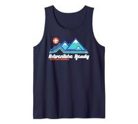 Adventure Ready Scouting America Outdoor Mountains Hiking Camiseta sin Mangas