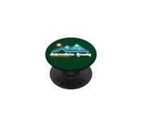Adventure Ready Scouting America Outdoor Mountains Hiking PopSockets PopGrip Adhesivo