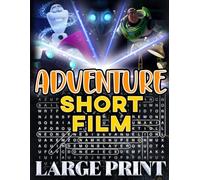 Adventure Short Film Word Search (Large Print): 100 journey-themed puzzles - 2,000 hidden words • solutions included (U.S. Short Film Word Search Series)