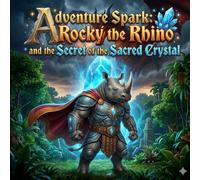 Adventure Spark: Rocky the Rhino and the Secret of the Sacred Crystal: A Magical Jungle Adventure for Ages 6-12 | Courage, Friendship & Self-Belief Story