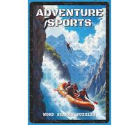 Adventure Sports Word Search Puzzles: Word Search Puzzles with Easy to Read about Hiking, Surfing, Skydiving, and Climbing | 6x9 inches, 110 pages | ... Gift for Travelers, Athletes, and Puzzle Fans