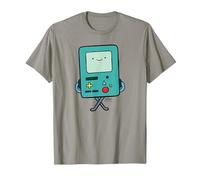 Adventure Time BMO Camiseta, Hombre, Pizarra, L