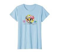 Adventure Time Glob Ball Camiseta, Mujer, Azul Bebé, 3XL